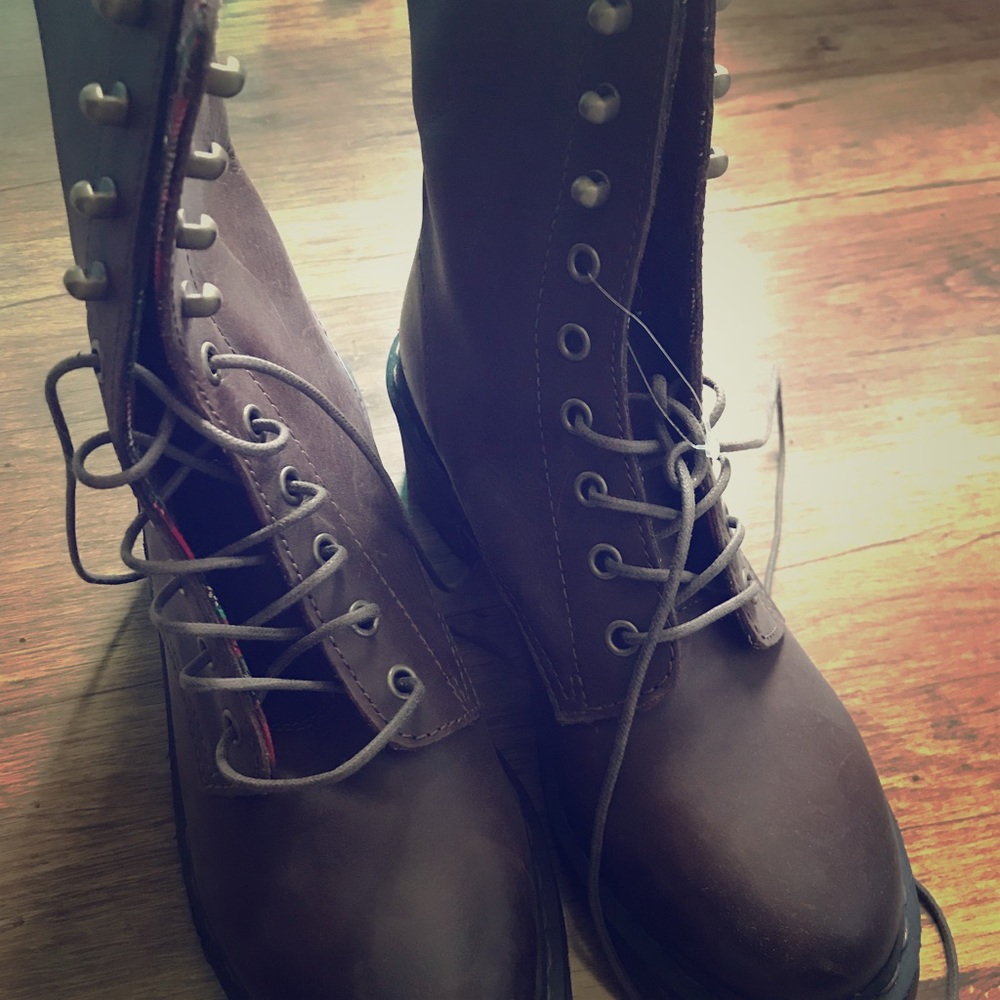 Dr. Martens brown boots